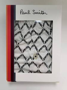 ポールスミス　Paul Smith ボクサーパンツ　ニットトランクス ブランドロゴホワイト Mサイズ 新品未使用品