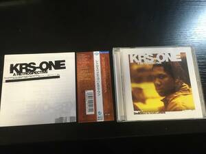 KRS-ONE RETROSPECTIVE 国内盤CD 歌詞対訳解説付き BOOGIE DOWN PRODUCTIONS krs one hiphop