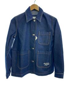 MAISON KITSUNE◆24SS/(W)WORKWEAR DENIM JACKET/XS/コットン/IDG/MW02111WW081