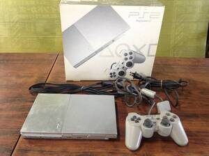 SONY PlayStation2 PS2 Slim console SCPH-90000 controller tested ソニー プレステ2スリム 本体 コントローラ 箱付 動作確認済 F271C2