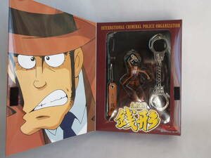 ★PACHI SLOT ZENIGATA　「主役は銭形」　ＨＥＩＷＡ　銭形警部　フィギュア　手錠　ストラップ　非売品　ルパン三世　LUPINⅢ