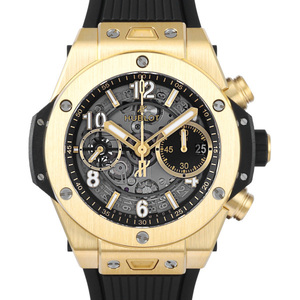 ウブロ HUBLOT ビッグバン ウニコ イエローゴールド 441.VX.1131.RX シルバー文字盤 新品 腕時計 メンズ