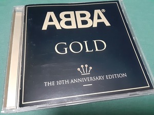 ABBA アバ◆『アバ・ゴールド～10th・アニヴァーサリー・エディション』日本盤CDユーズド品