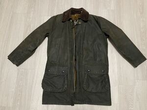 Barbour バブアー オイルドジャケット 80s northumbria ノーザンブリア　c38 ライナー付き