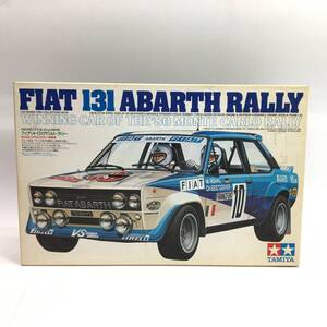 未組立 TAMIYA/タミヤ プラモデル 1/20 グランプリコレクション №15 フィアット 131 アバルト・ラリー FIAT 131 ABARTH RALLY 24j菊MZ