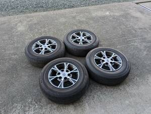 200系　ハイエース　メーカーオプション　アルミ　15インチ　6j +35　195/80R15