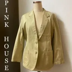 【PINK HOUSE】イエローベージュテーラードジャケット