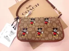 【DISNEY x COACH】ノリータ 19 シグネチャー ミッキーマウス