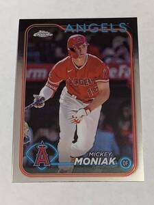 ミッキー モニアク MICKEY MONIAK 2024 TOPPS CHROME #51 ANGELS 即決