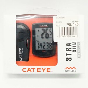 未使用 キャットアイ CAT EYE サイクルコンピューター ストラーダスリム CC-RD310W