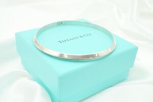 ティファニー ナイフエッジ バングル ナロー アクセサリー SV925 銀 シルバー TIFFANY&Co. 0213j