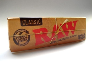 ◆SALE◆オーガニックRAW CLASSIC/手巻タバコ/無添加ジョイント用ペーパー無漂白/巻紙