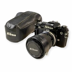 ★Nikon FA フィルムカメラ レンズフード フィルター レンズ ZOOM-NIKKOR 35~105mm 1:3.5~4.5 日本製 動作未確認 ジャンク 中古品 管理J93