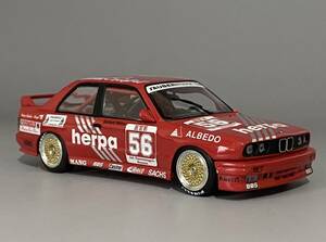 Minichamps 1/43 BMW M3 E30 DTM 1988 Tauber Motorsport G.Muller Herpa ◆ Black Box | Limited Edition ◆ ミニチャンプス 430 882056