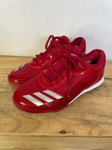 adidas adizero Speed Point K パワーRED/SLVメ 220 野球 スパイク アディダス 赤 スピードポイント 24cm 