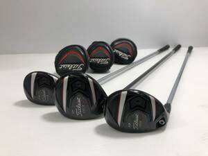 14095◆Titleist タイトリスト 913F 17度/913H 24度/913H 19度 ヘッドカバー付 Rombax 55 FLEX:S シャフト他2点別の物 写真追加あり◆D2