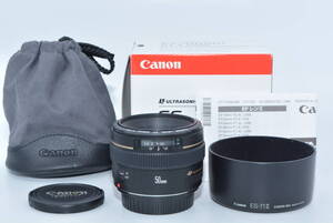 【特上品】 Canon 単焦点レンズ EF50mm F1.4 USM フルサイズ対応　＃7871