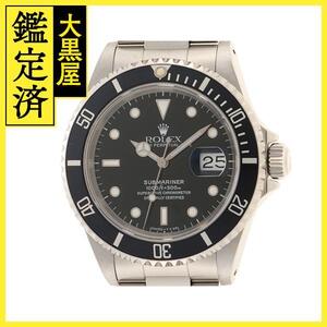 X番1993年並行品 ROLEX ロレックス 腕時計 サブマリーナ デイト 16610 ステンレス トリチウム ブラック文字盤 自動巻き【472】SJ