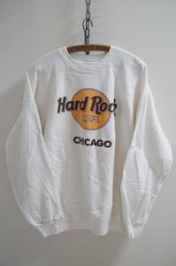 θ HARD ROCK CAFE CHICAGO プリントスウェット / MADE IN USA