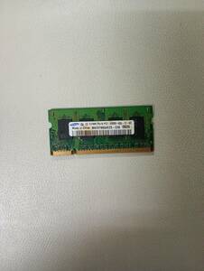 SAMSUNG ノートPCメモリ　DDR2 512MB 2Rx16 PC2-5300S-555-12-A3