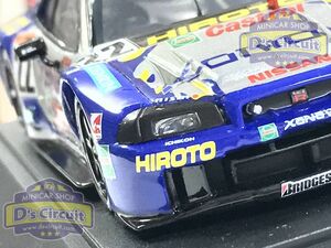 即決あり 絶版 1/43 EBBRO 43194 JGTC 2001 ザナビィ ヒロト GT-R #22