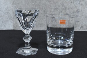 trok793 バカラ Baccarat ロックグラス ワイングラス アルクール 2客セット 酒器 食器 洋食器 クリスタルガラス 食器 検(カプリ ホライズン