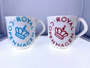 ROYAL COPENHAGEN ロイヤルコペンハーゲン ニューシグネチャー ペアマグカップ [03-4158