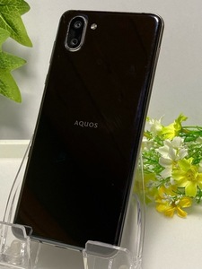 中古 SIMフリー AQUOS R3 808SH ブラック 6GB/128GB SoftBank バッテリー良好 A5929