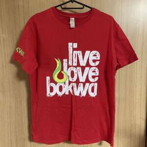 bokwa Tシャツ　Sサイズ　レッド