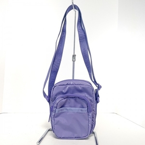 レスポートサック LESPORTSAC ショルダーバッグ 3377 CHARLIE CROSSBODY パープル ミニバッグ/1974ロゴベルト バッグ