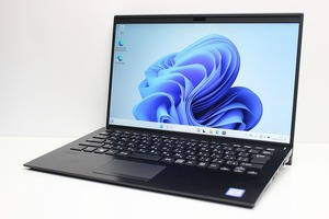 ノートパソコン Windows11 中古 VAIO Pro PK VJPK11C12N 14インチ 第8世代 Core i5 SSD256GB メモリ8GB Windows10 カメラ WWAN