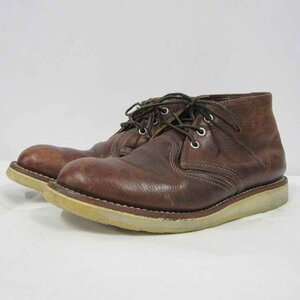 RED WING 3141 Chuka Boots＜シューズ＞レッド ウィング チャッカブーツ レザー 靴 メンズ ブラウン系 ファッション