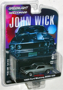 Greenlight ジョン ウィック 1/64 1969 フォード マスタング ボス 429 Ford Mustang Boss John Wick キアヌ リーブス グリーンライト