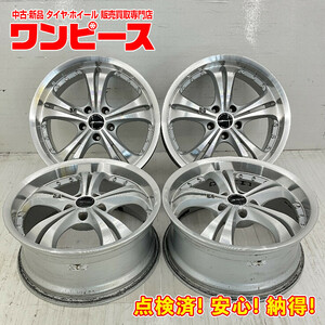 中古アルミホイール 4本セット 18×8JJ +38 5穴 PCD114.3 18インチ PRECIOUS c1524