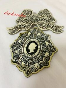 未使用保存袋付き★ダイヤモンドジュビリーブローチ ★ヴィヴィアンウエストウッド★DIAMOND JUBILEE BROOCH　VivienneWestwood