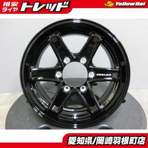 ハイエース 16インチ 新品 ホイール 4本セット Weds ウェッズ KEELER TACTICS 6.5J +38 PCD139.7 6H グロスブラック 200系 岡崎