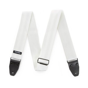 JIM DUNLOP DST7001WH Deluxe Seatbelt Strap White ストラップ