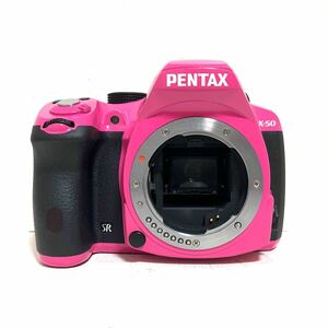 PENTAX ペンタックス K-50 ボディ デジタル一眼レフカメラ ピンク