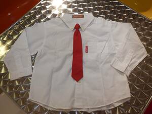 ★USED★ROCKY MOUSE　ネクタイ付きシャツ　サイズ９５　入学式　卒業式に如何ですか？