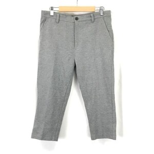 ADMIX ATELIER SAB MEN★クロップドパンツ【Mens size -M/48/グレー/Gray】七分丈/ハーフ/Shorts◆BH230