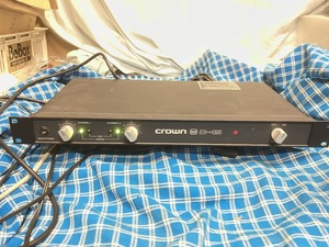 値下げスタート　CROWN 　D45 パワーアンプ 完動品【3ヶ月保証 】