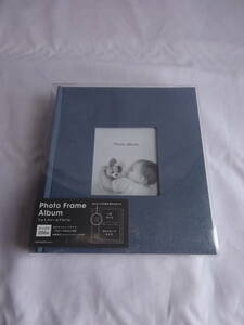 ★☆D-1395 Photo Frame Album フォトフレームアルバム グレイッシュブルー CG-AL11-BGY 200枚入り L判サイズ 未開封品 ①☆★