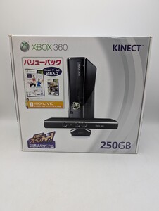 送料込み 美品 動作品 XBOX360 S 本体 バリューパック Model1439/1414 250GB 箱 KINECTアドベンチャー！ YOUR SHAPE FITNESS EVOLVED 