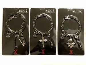 ★即決★新品★X JAPANくじ★バッグチャーム★コンプリート★全3種セット★未使用★未開封品★