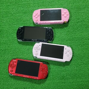 SONY ソニー PSP プレイステーション ポータブル PSP-3000 PSP-2000 PSP-1000 本体 まとめて 4台 まとめ売り PSP3000 PSP2000 PSP1000