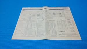 ３１系レパード　価格表　昭和６１年２月