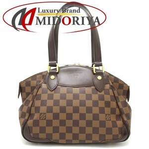 ルイ・ヴィトン・ダミエ LOUIS VUITTON ヴェローナPM N41117 ハンドバッグ エベヌ / 350223【中古】