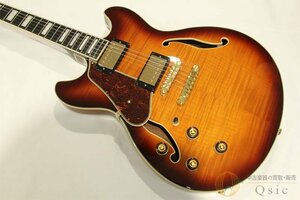 [超美品] Ibanez AS93FML VLS フレイム杢が目を引く希少なレフティモデル！ [NK368]