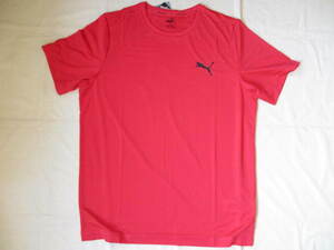 ≪プーマ≫⇒PUMA ACTIVE スモールロゴ Tシャツ XL 赤