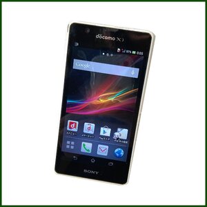 中古 ●NTTドコモ●ソニー/SONY ●スマートフォン Xperia A SO-04E 判定〇 本体のみ 充電蓋破損あり